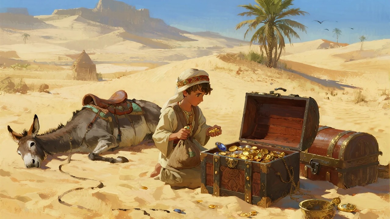 قصة اليتيم  الذي أغرقته الديون فوجد شيئا غيّر مصيره و أصبح أغنى شاب في المدينة