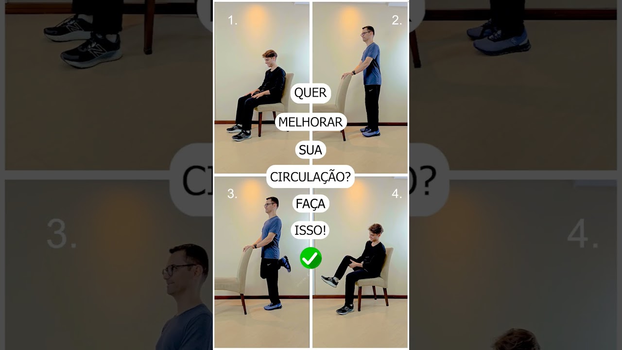 Exercícios para PERNAS INCHADAS em casa Siga-me para mais dicas fáceis de exercícios 