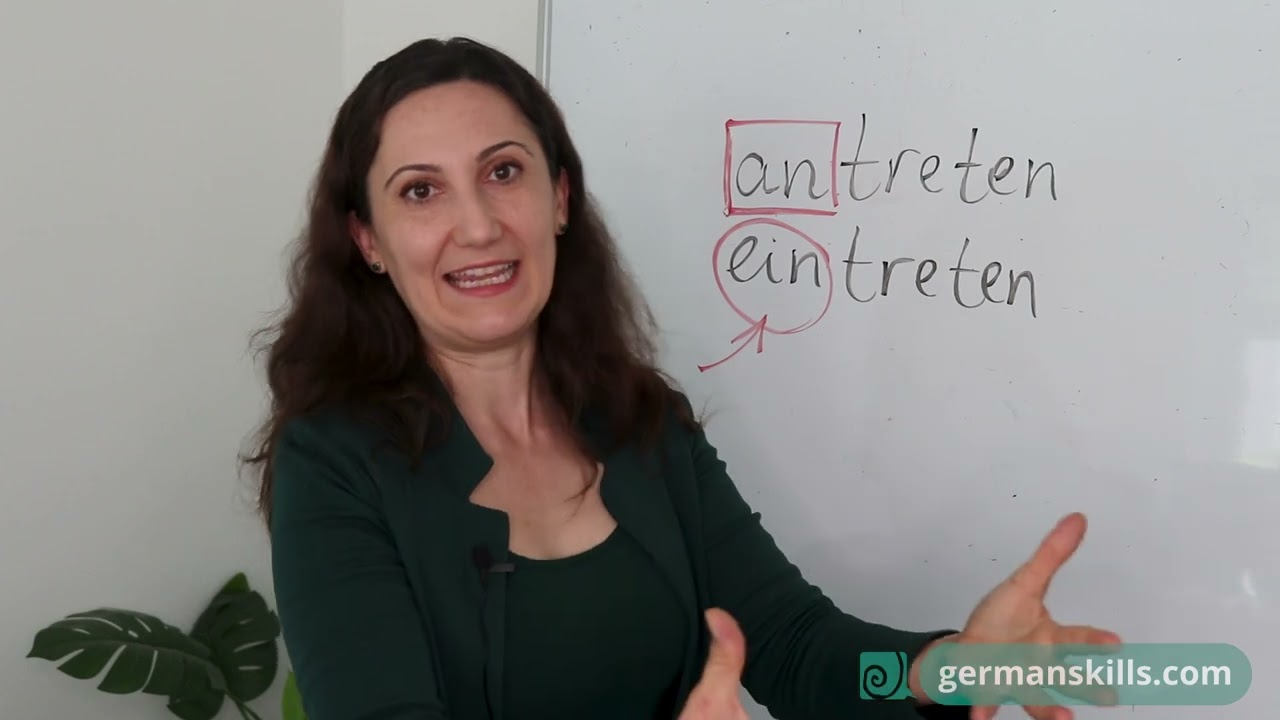 ANtreten oder EINtreten - was ist der Unterschied? Machst du diesen Fehler auch?