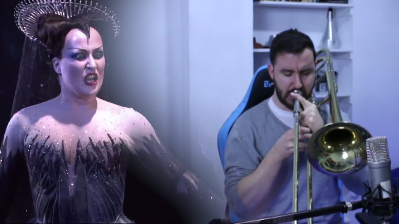 QUEEN OF THE NIGHT (THE MAGIC FLUTE) - MOZART - Main theme for TROMBONE 🌙👑🎼