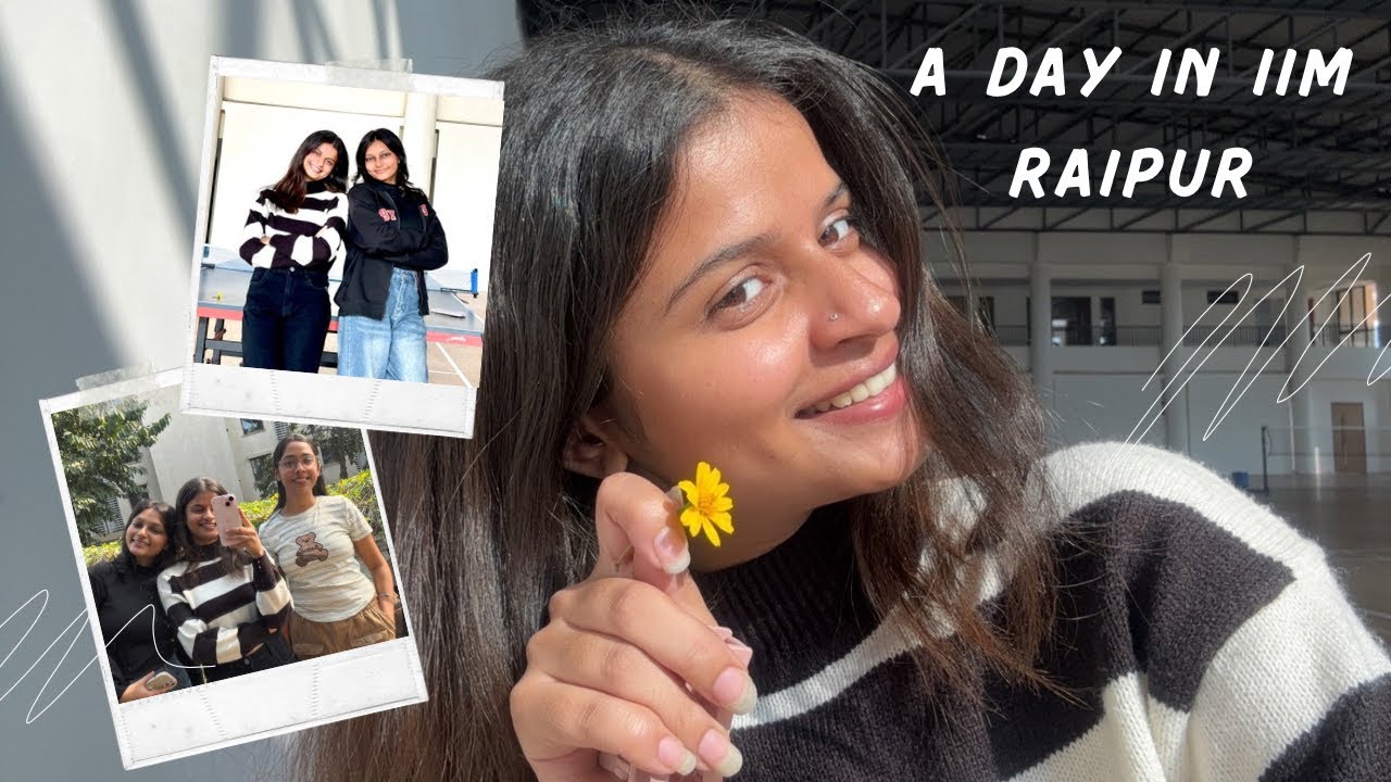 A day in my life at IIM raipur 🫣| vlog |