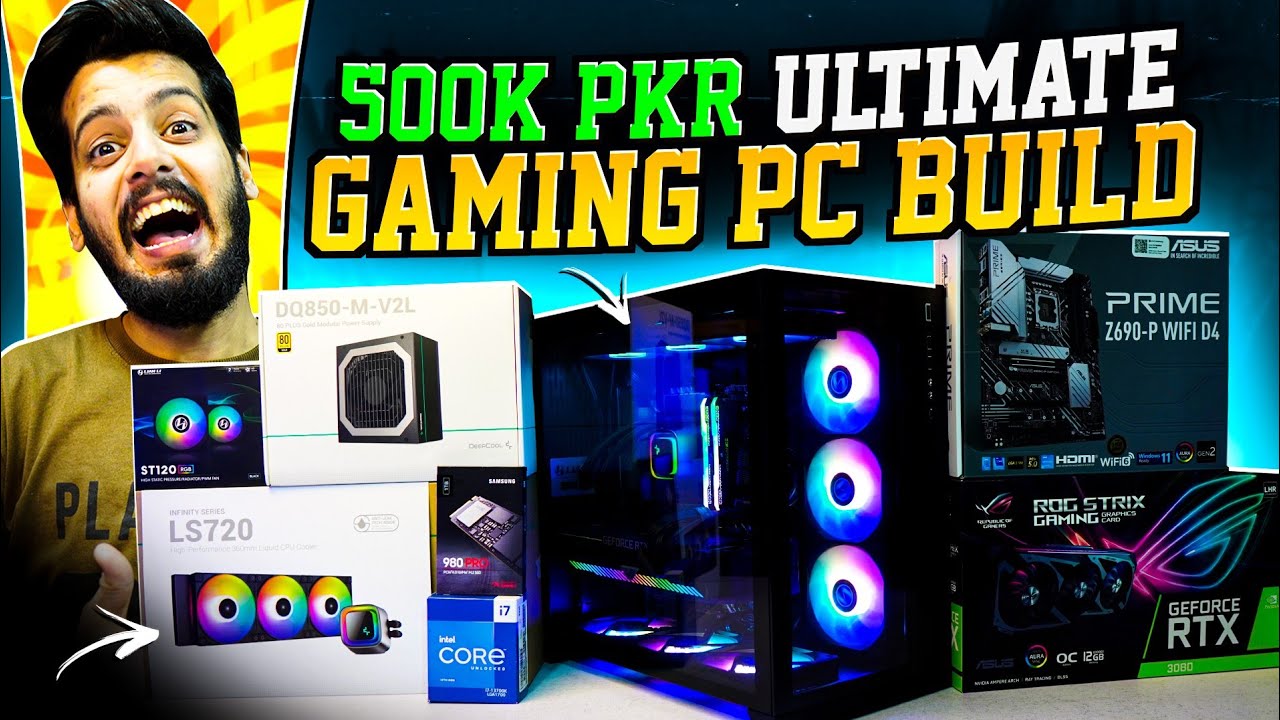 500K PKR Gaming Build | Daddu Charger Gaming Store