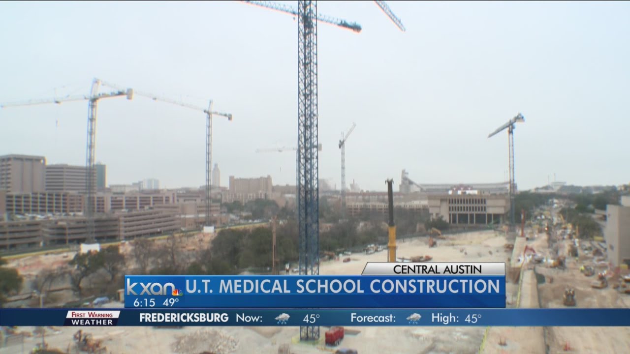 UT Medical School construction