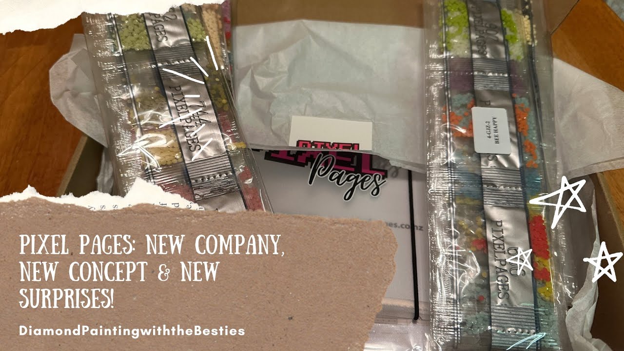 Unboxing: A Brand New Diamond Painting Company With A New Concept!
