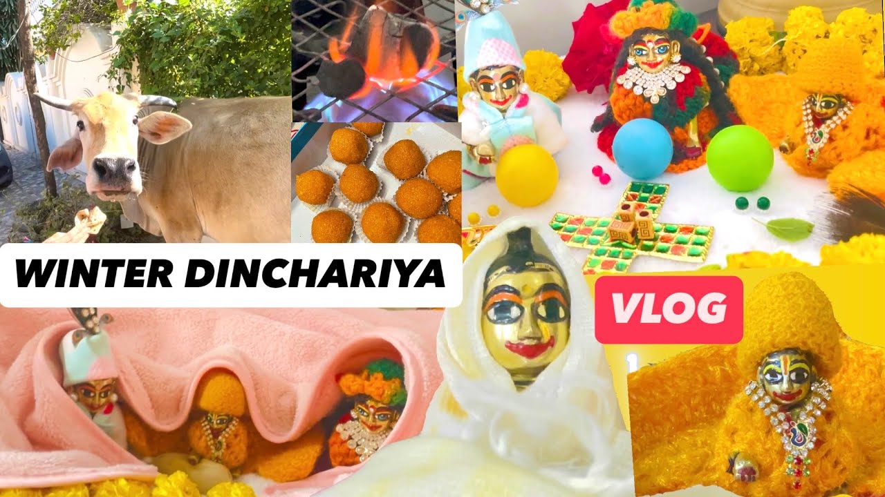 Winter Dinchariya Laddu Ladli and Kanha ka!