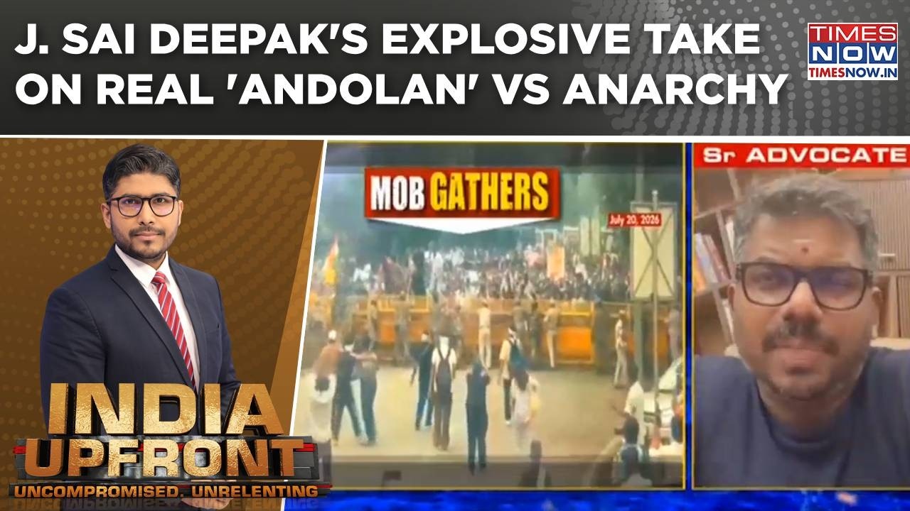 J. Sai Deepak On Real 'Andolan' Vs Anarchy, Police Action Vs Mob Fury & Accountability Vs Ambush