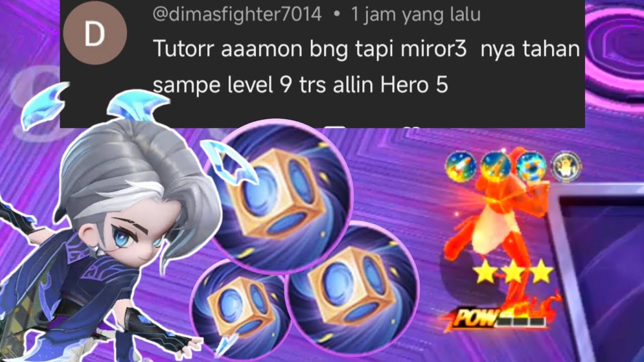 TUTORIAL AAMON TERBARU | CARA BERMAIN COMMANDER AAMON #magicchessgogo #mcgg 