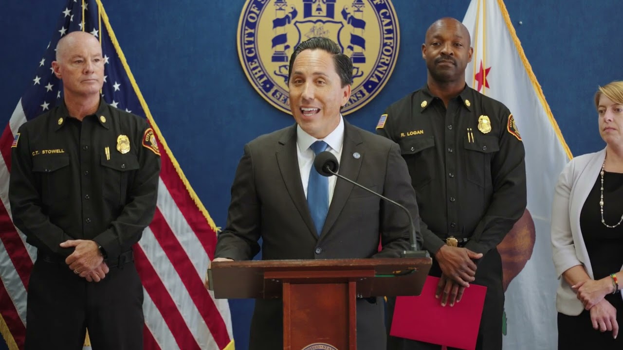 Mayor Todd Gloria Announces Appointment of Next Fire-Rescue Chief