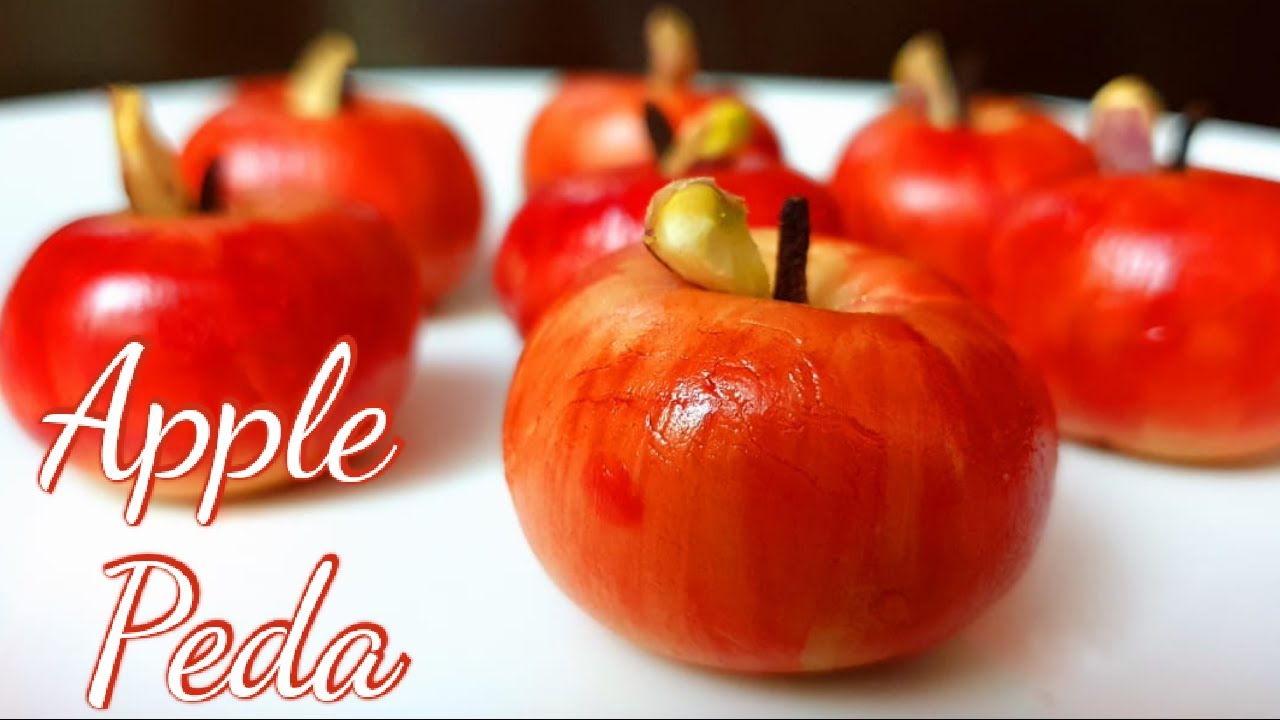 Apple Peda Sweet Recipe|Instant Milk Peda|home made apple peda|Diwali Sweet Recipes|TryTip Creations