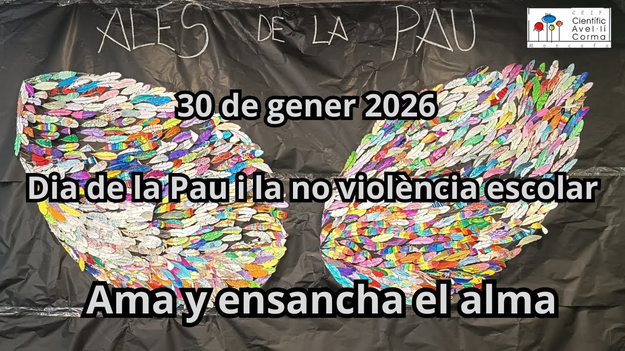 Ama y ensancha el alma. Dia de la Pau 2026