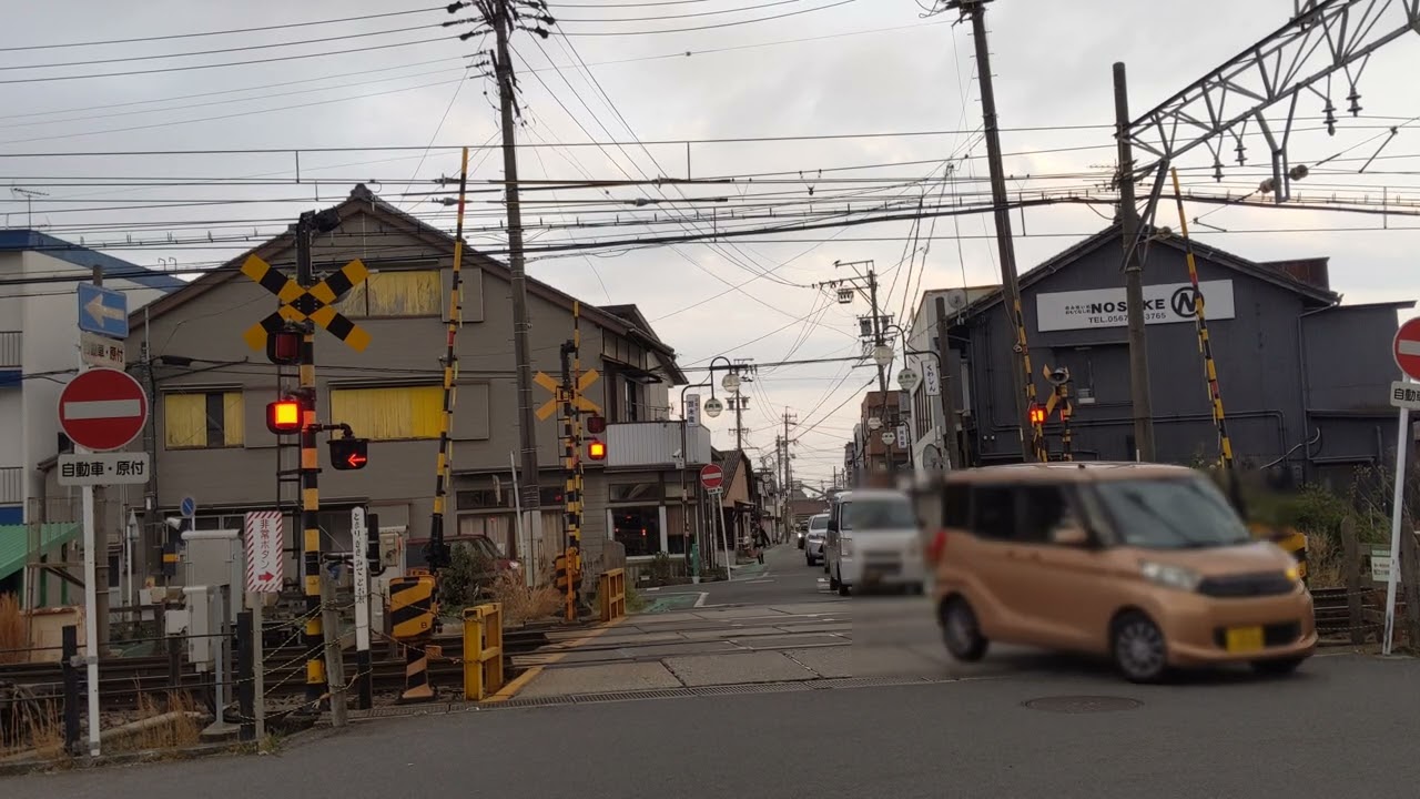 近鉄名古屋線 富吉第6号踏切