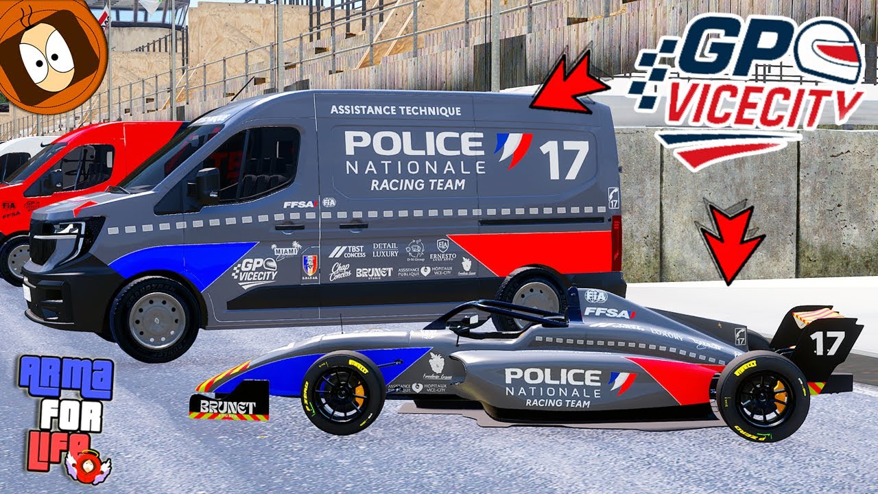 GP VICE CITY : PILOTE TEAM 17… 1 TOUR = 1 MORT 😱 | ARMA FOR LIFE