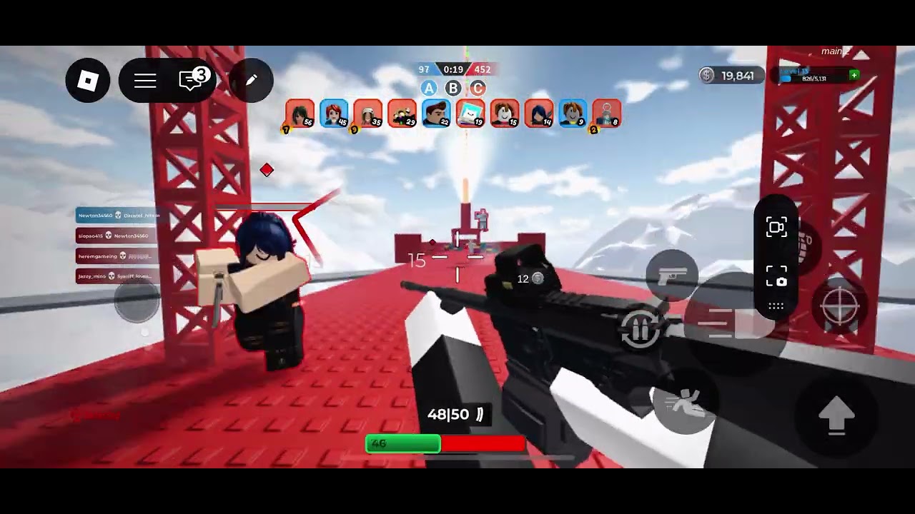 Weird gun game#roblox#gameplays