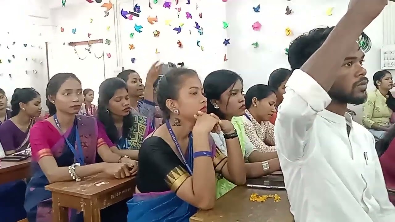 Welcome song farewell Reception V.U DEPARTMENT OF SANTALI # 3FEB 2026