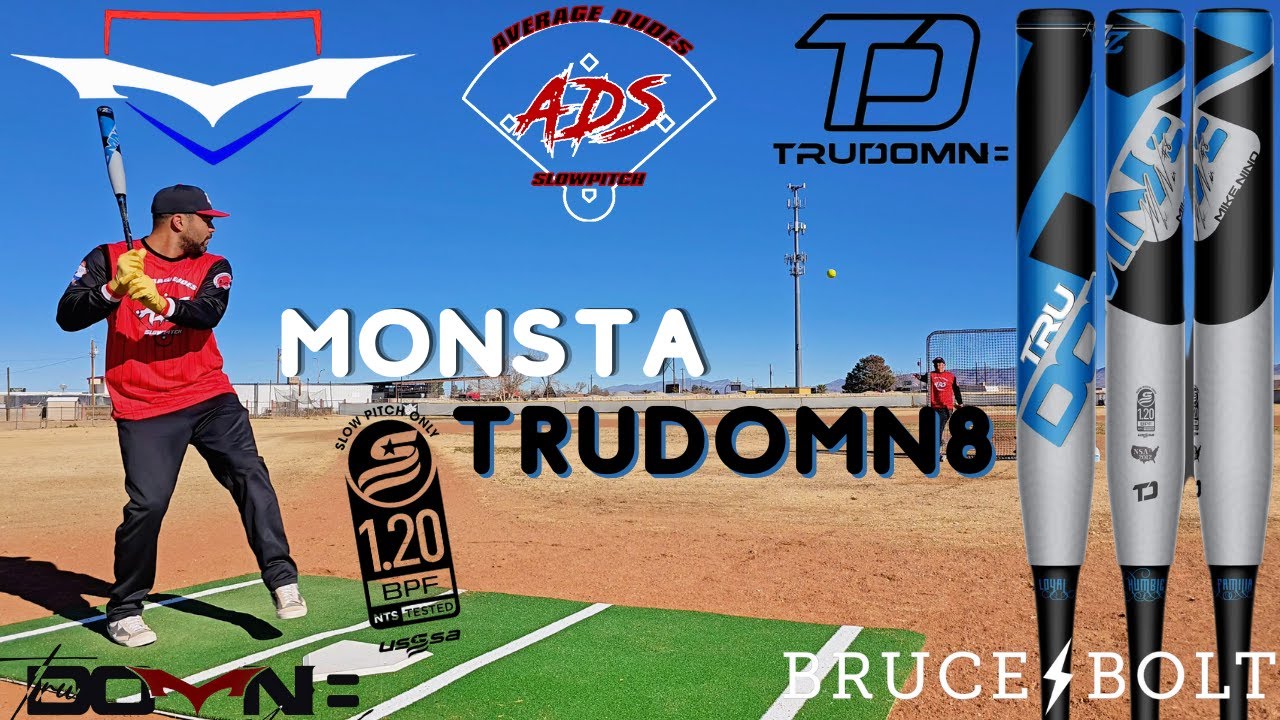 Hitting with the Monsta TruDomn8 USSSA | Average Dudes Slowpitch Bat Review