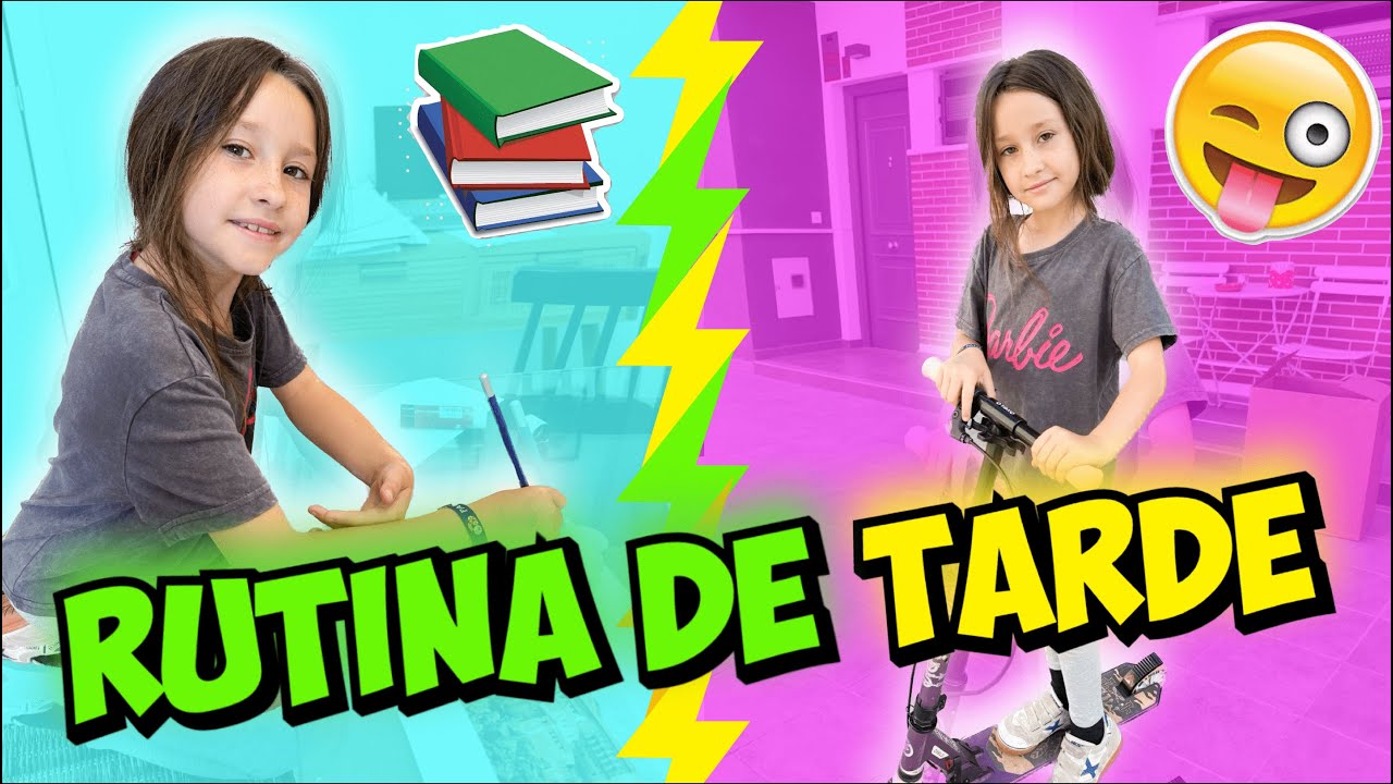 RUTINA DE TARDE DESPUÉS DEL COLEGIO 🎒 Daniela Go y Martina