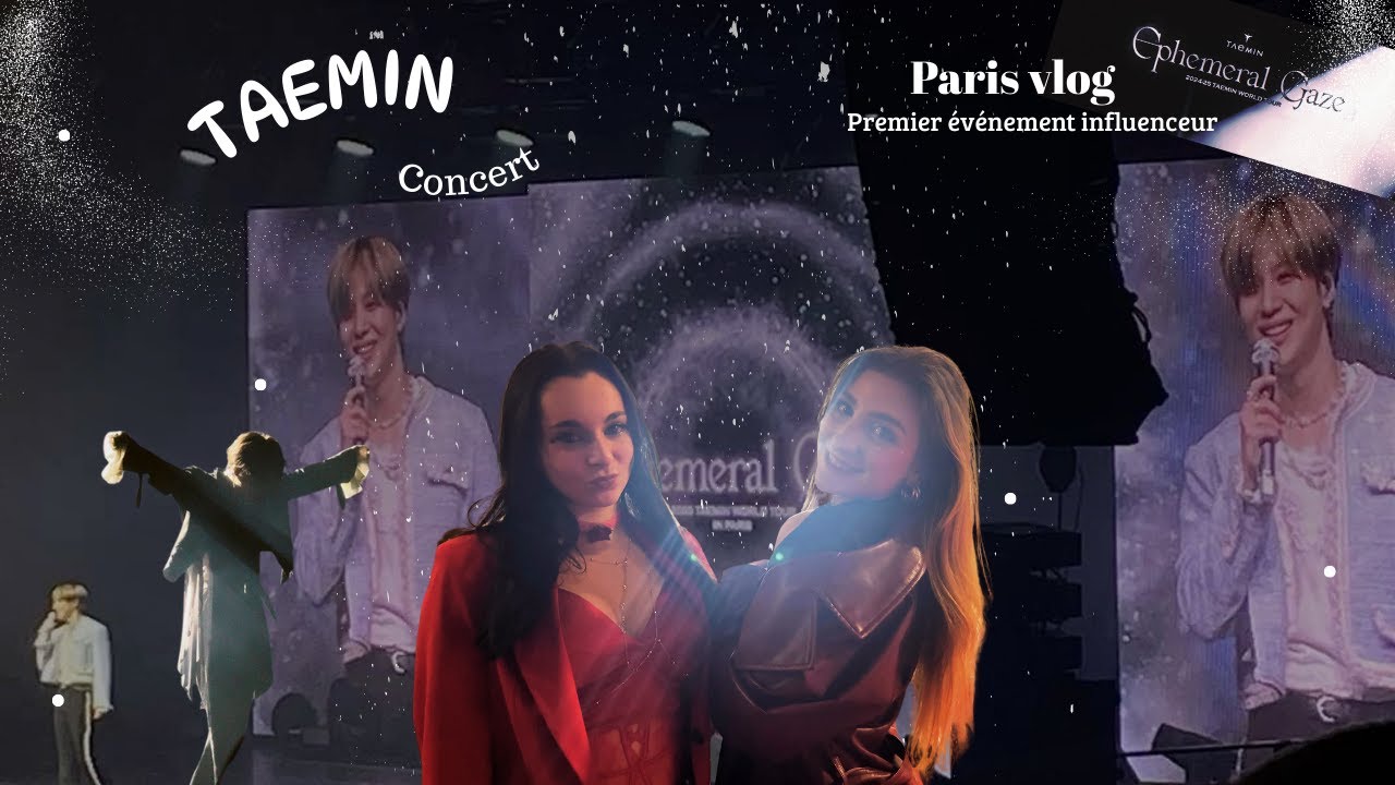Taemin concert🌟 Évènement influenceur 🌷