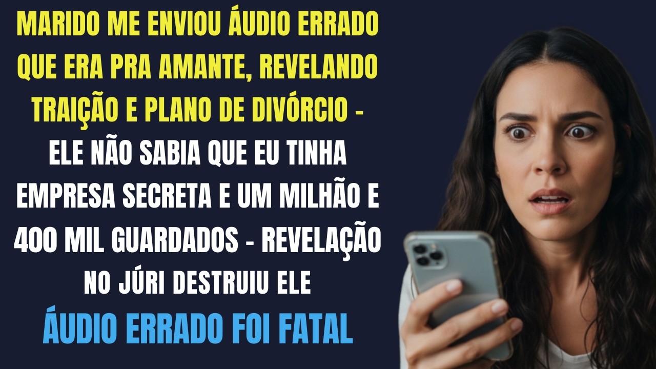 Meu Marido Acidentalmente Me Enviou Um Áudio Que Era Pra Amante Secreta Dele