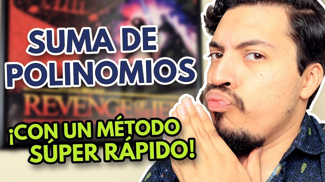 Suma de Polinomios ¡CON UN MÉTODO SÚPER RÁPIDO!
