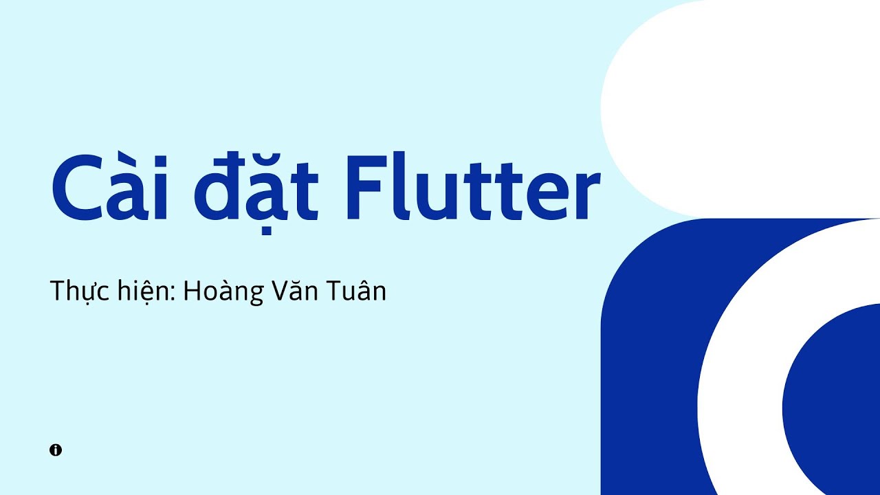Hướng dẫn cài đặt Flutter từ con số 0 trên Windows