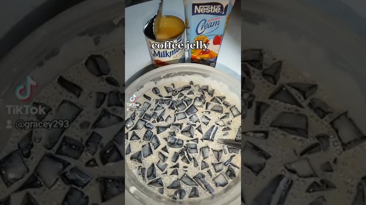 coffee jelly recipe.
