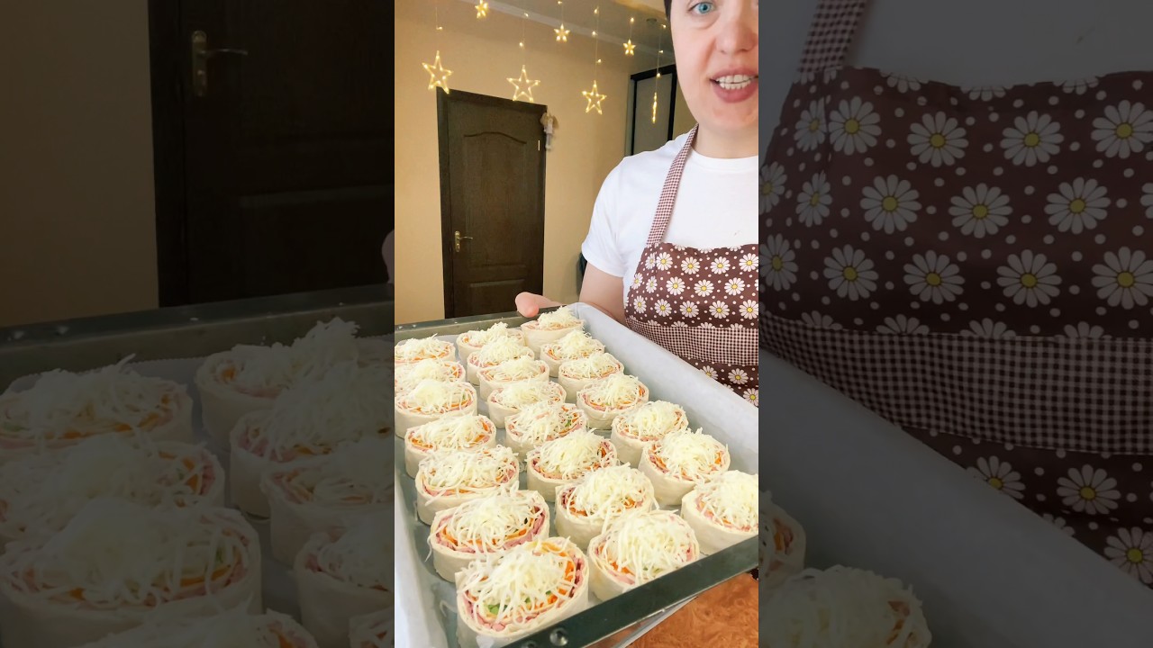 Закуска з лаваша 😋