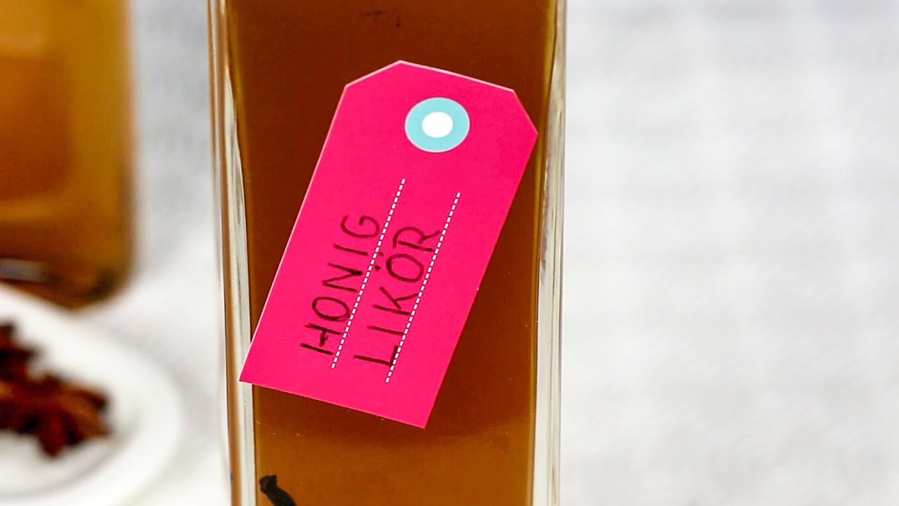 Weihnachts-Geschenke aus der K&uuml;che: HONIG-LIK&Ouml;R