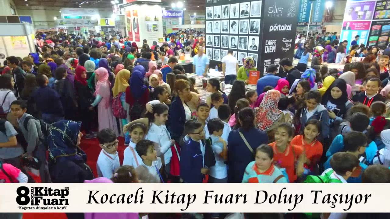 Kocaeli Kitap Fuarı dolup taşıyor...