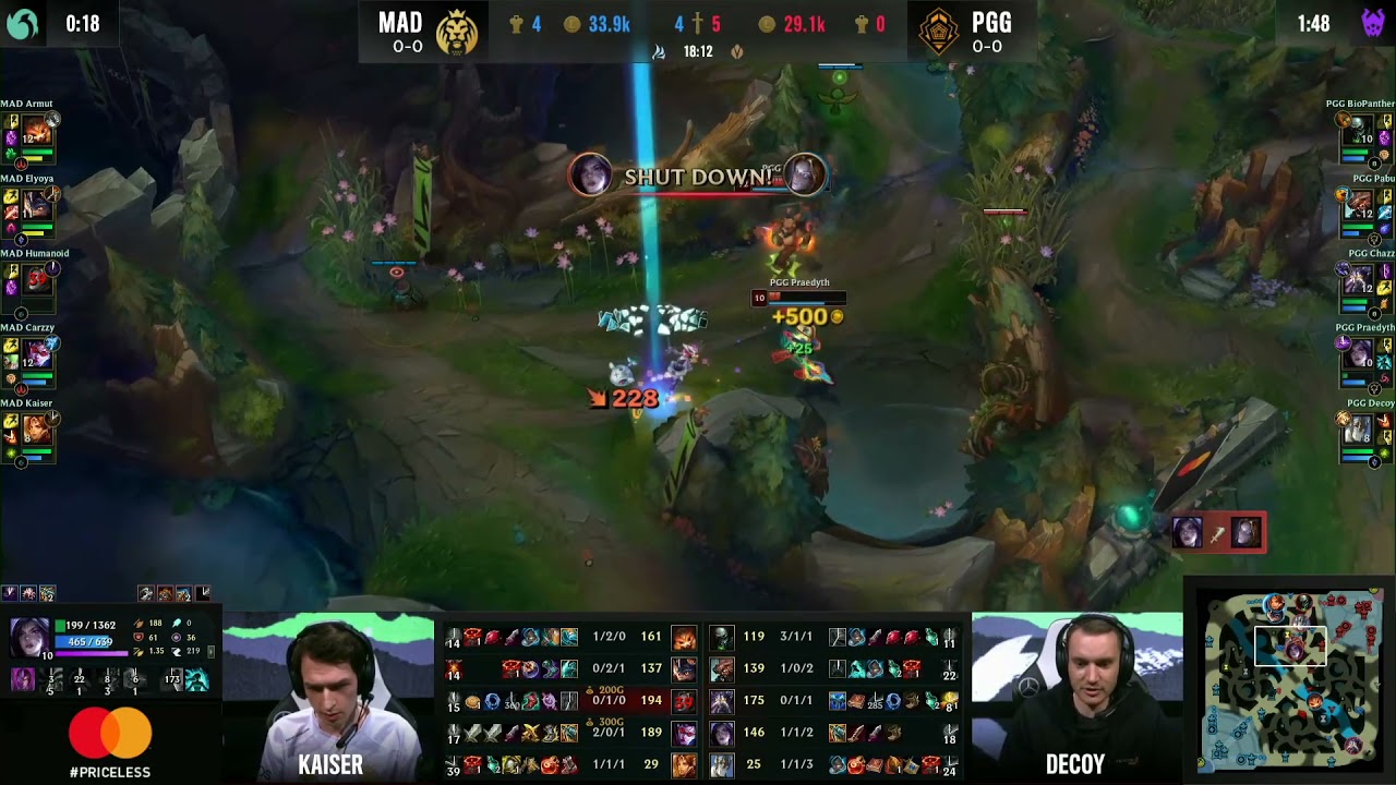 MAD Humanoid Barely looses 1v1 to PGG Praedyth