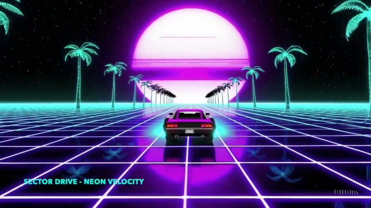 Sector Drive - Neon Velocity | Uplifting 80s Synthwave / Outrun