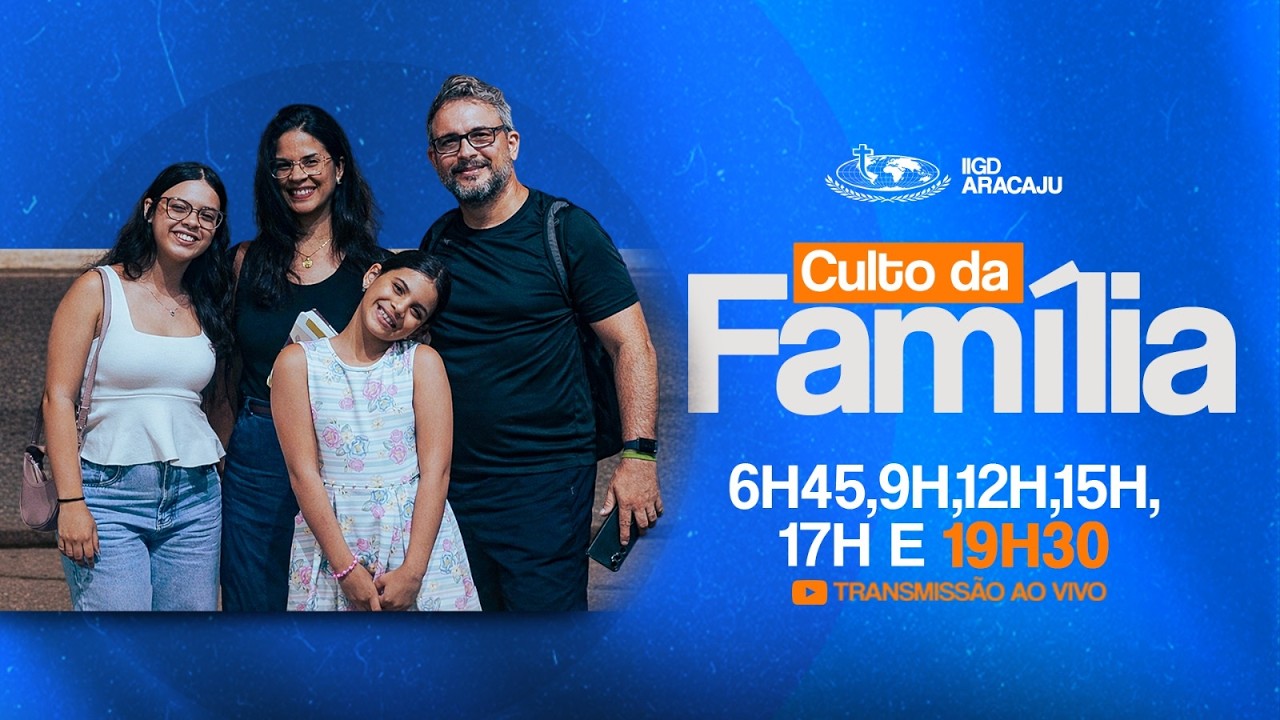 CULTO AO VIVO - QUARTA-FEIRA (25/02/26) | IIGD ARACAJU