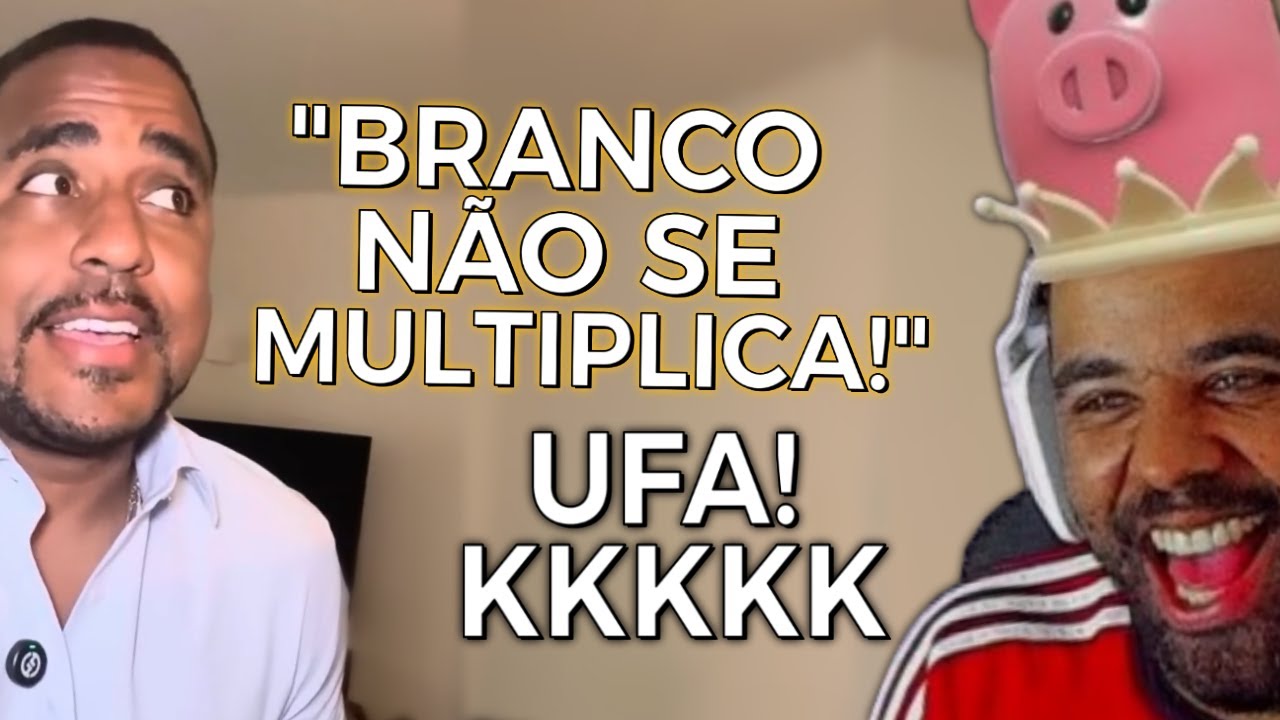 VINICIN REAGE: BRANCOS V&Atilde;O DEIXAR DE EXISTIR? RAIAM SANTOS | Cortes Do Lil Vinicinho