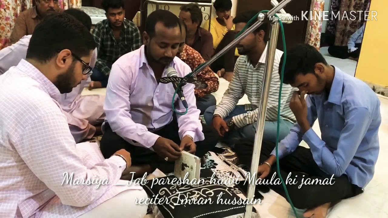 Jab pareshan Huwi Maula ki Jamat