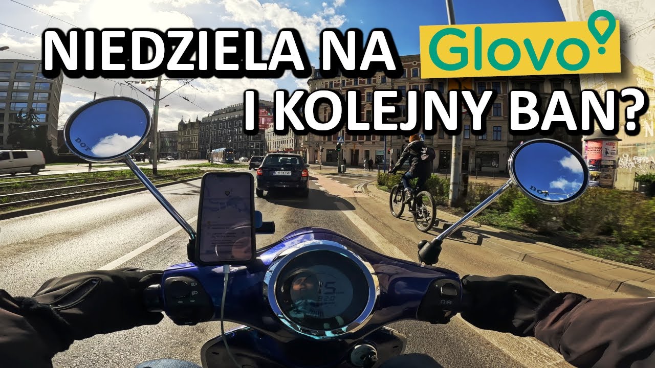 NA 99,9% DOSTANĘ BANA - Dostawca Glovo Wrocław