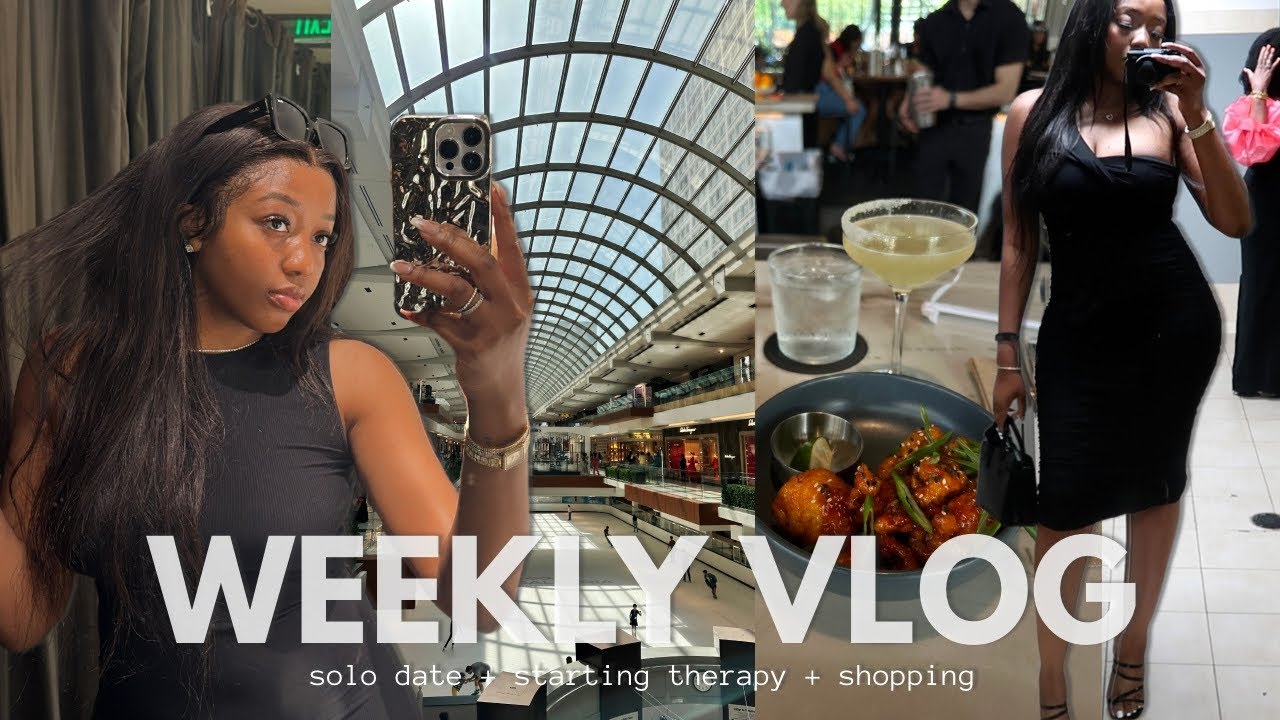WEEKLY VLOG: GETTING MARRIED + STARTING THERAPY + SOLO DATES + TRUSTING GOD