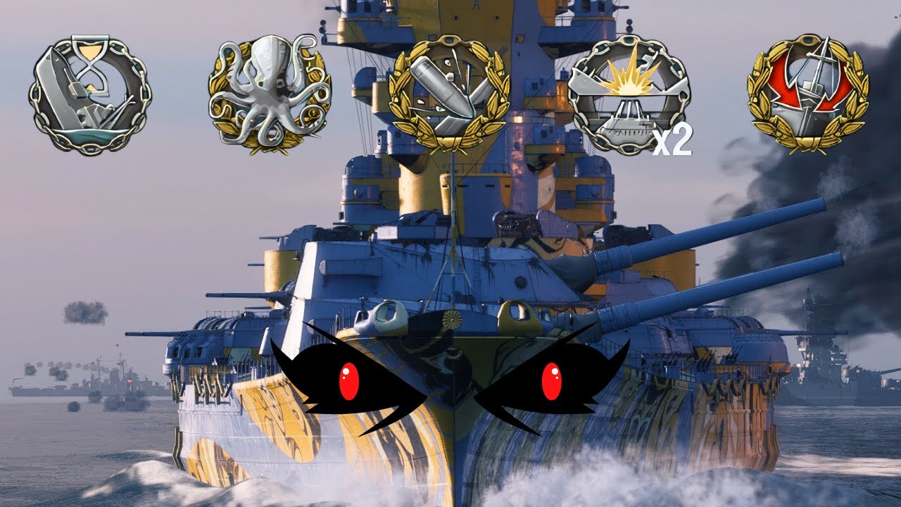 Обход с фланга 510-мм орудиями, однозарядное Синано!