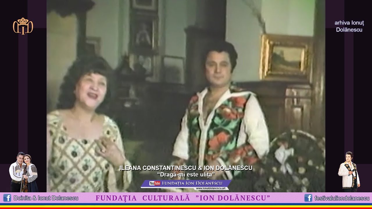Ileana Constantinescu & Ion Dolănescu I Videoclip în PREMIERĂ!