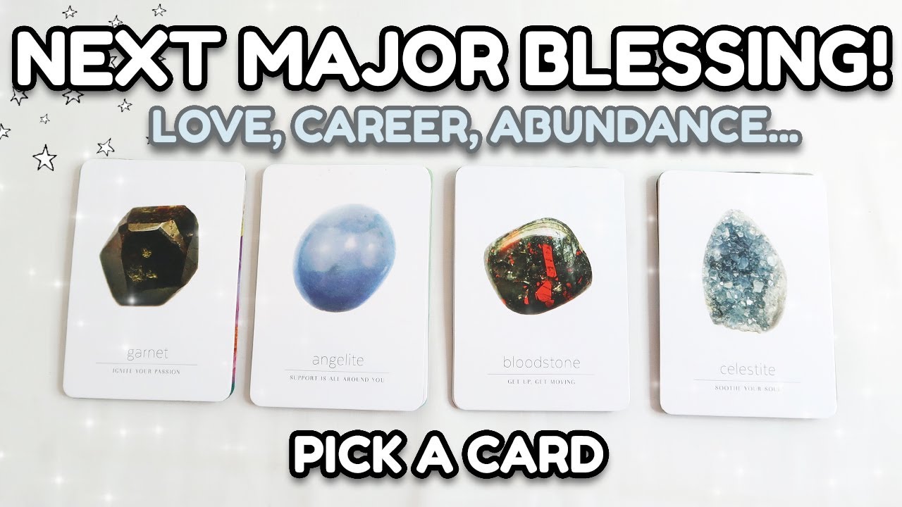 ⭐️PICK A CARD ⭐️| NEXT MAJOR BLESSING COMING TO YOU SOON! - LOVE, ABUNDANCE, CAREER