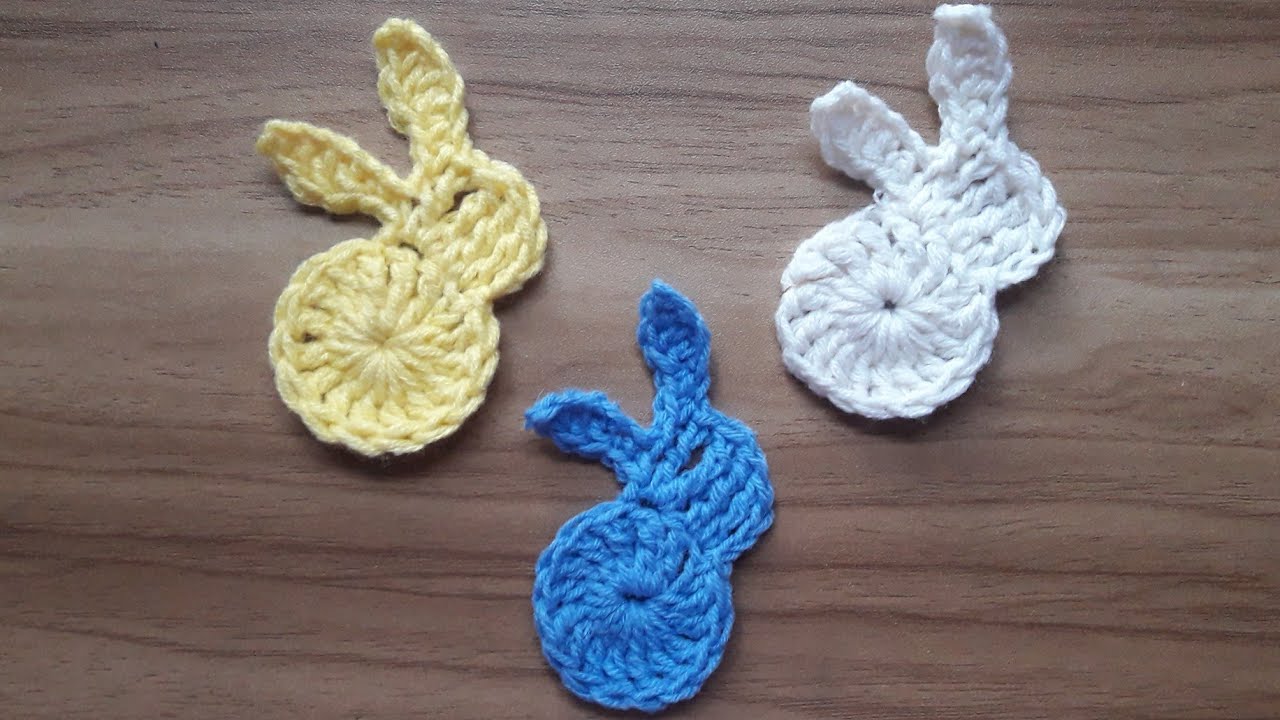 How to Crochet Bunny Applique