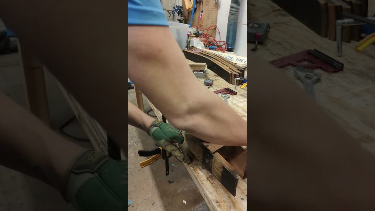 Whiskey Barrel Shelf Build ASMR