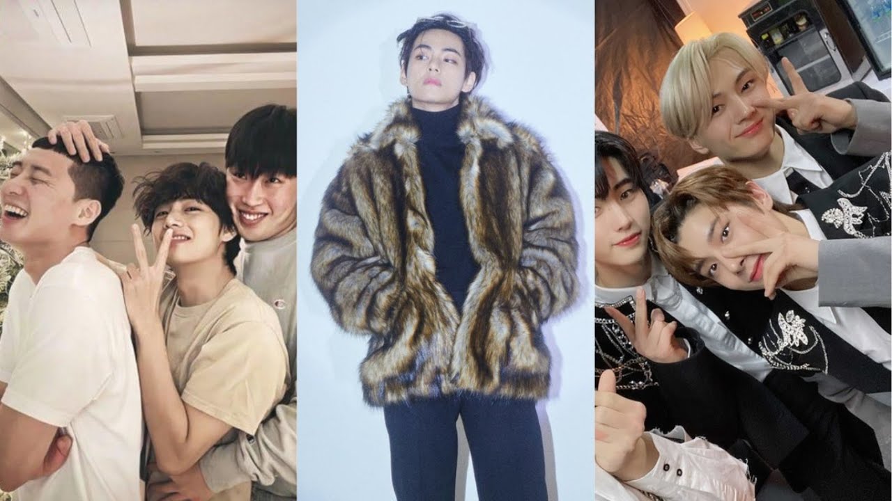 EVERYONE LOVES Kim Taehyung Part 5! (WOOGA SQUAD, ENHYPEN etc.)