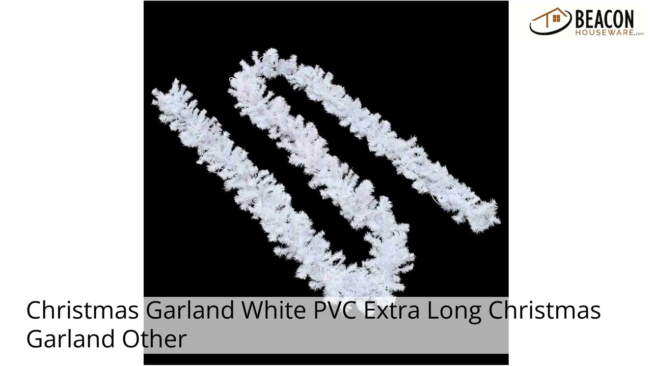 Christmas Garland White PVC EXtra Long Christmas Garland Other
