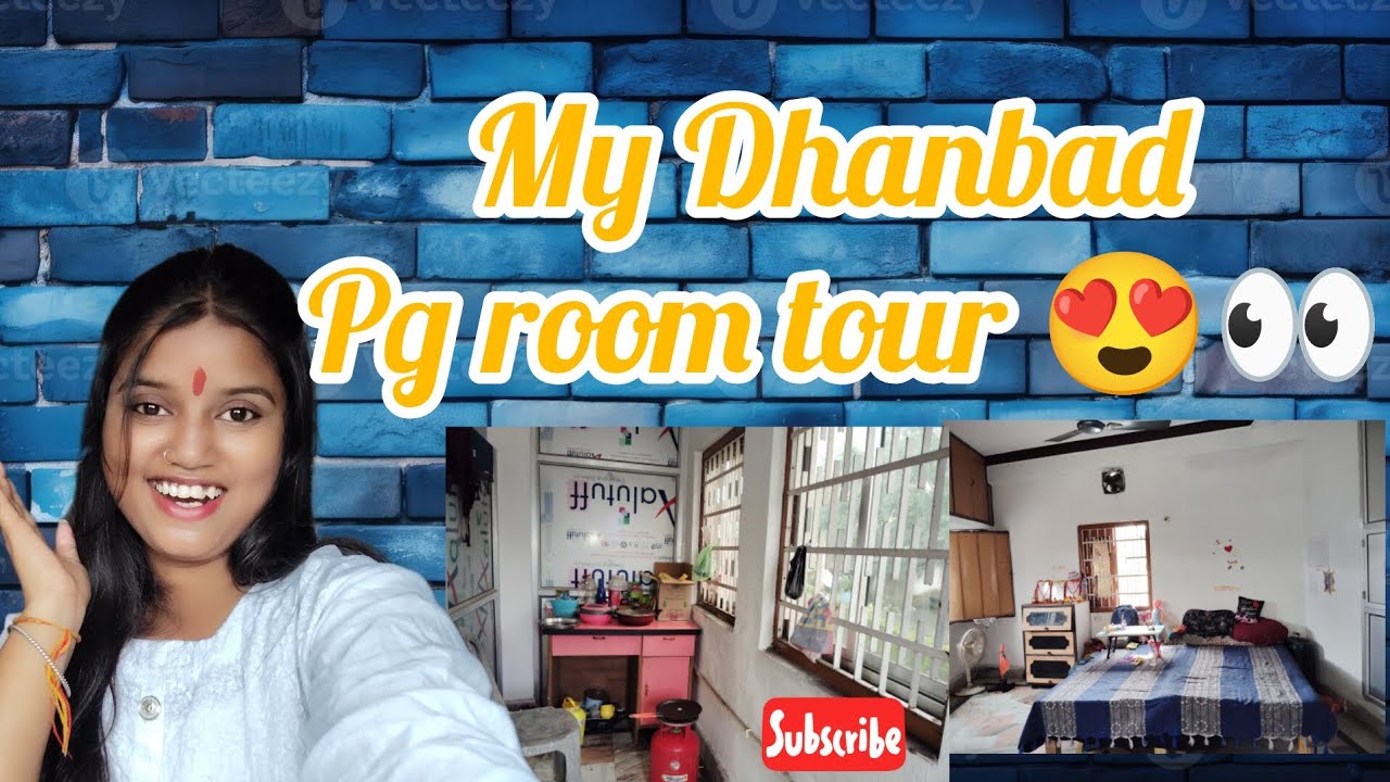 My pg room tour in dhanbad 😍👀ll #pgroomdhanbad #roomtour #dailyvlogs #likeandsubscribe