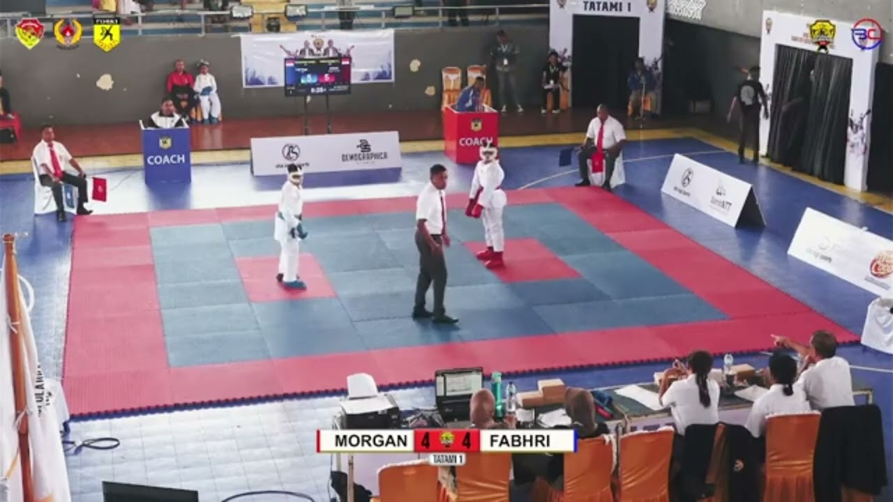 PIALA GUBERNUR KARATE NTT 1 (FORKI SUMBA TIMUR VS PENGPROV INKAI NTT) KUMITE