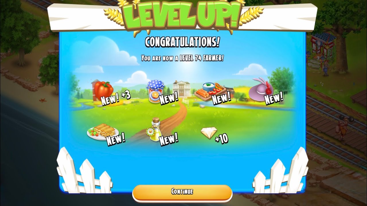 Level up 74! Hay Day #gameplay Hay Day #levelup