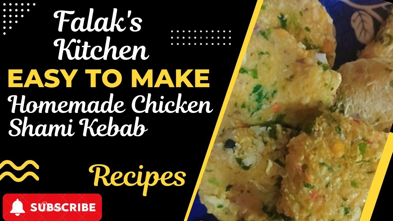 Chicken Shami Kebab Recipe 💥 Juicy & Delicious Pakistani Style