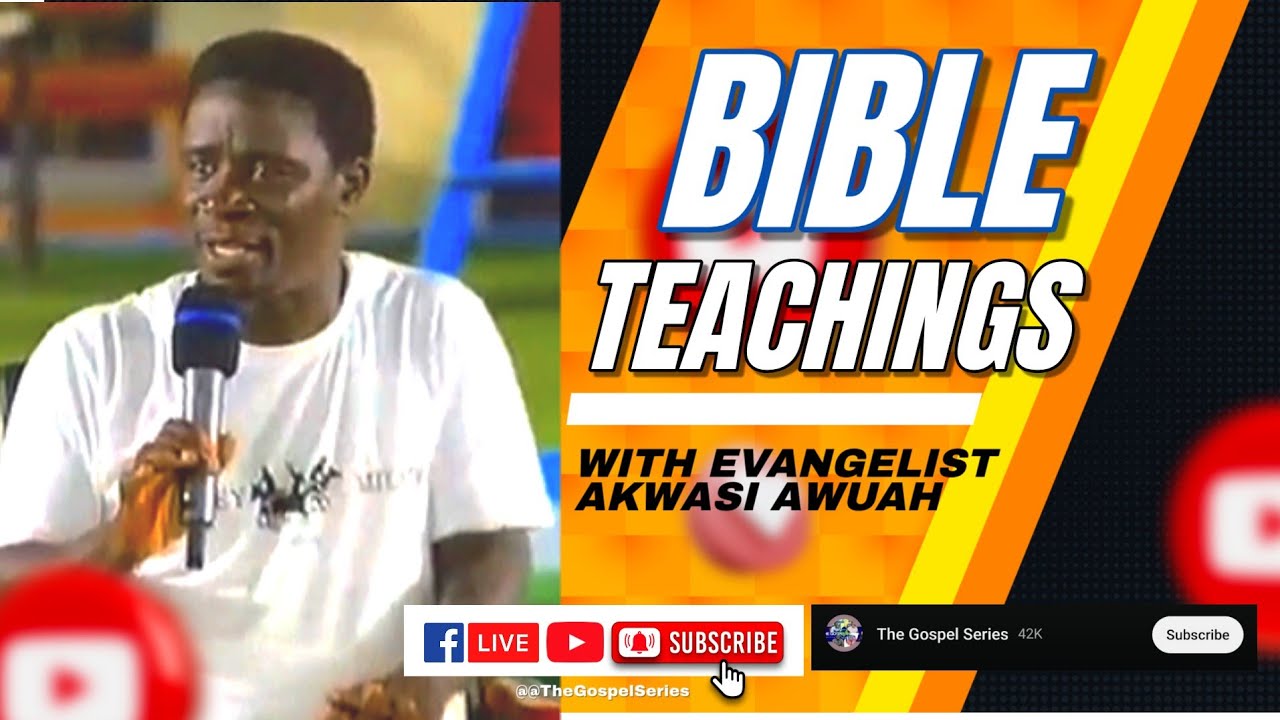 BIBLE TEACHINGS ON STUMBLING BLOCK (SUNTIDUA) BY EVANGELIST AKWASI AWUAH (POWERFUL TEACHINGS)