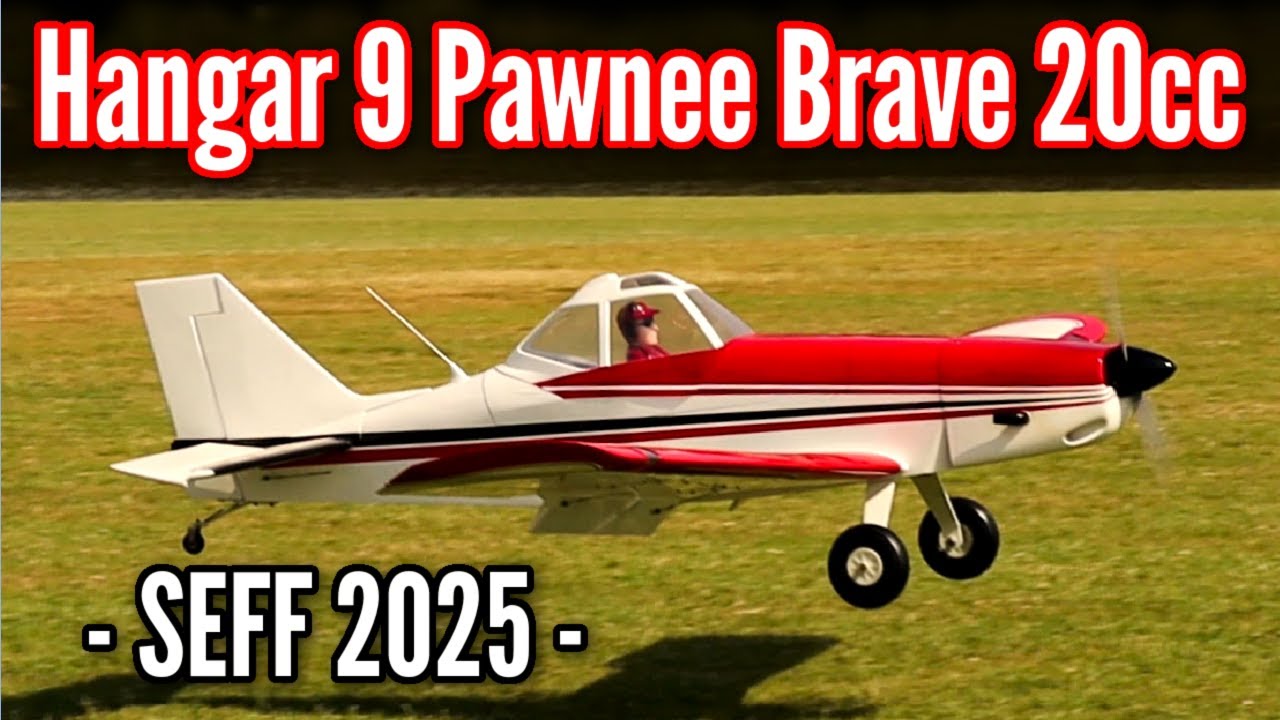 Hangar 9 Pawnee Brave 20cc at SEFF 2025 - Model AV8R Event Coverage