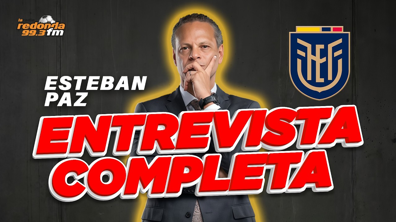 HARTA PELOTA   ENTREVISTA ESTEBAN PAZ LA RADIO REDONDA GUAYAS 99 3