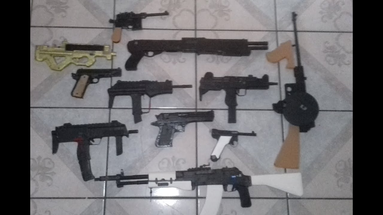 Todas mis armas de carton (casi todas)